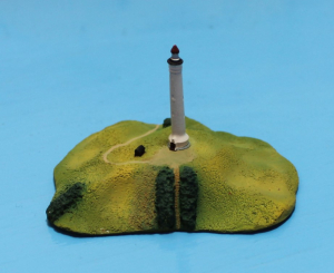 Lighthouse "Lyngvig Fyr" with area (1 p.) DK 1970 Pharos PH 3